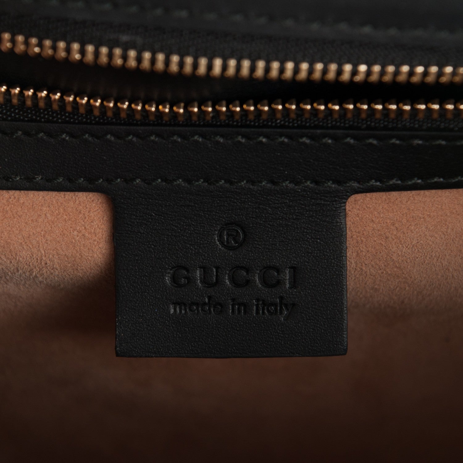 Gucci Calfskin Medium Sylvie Top Handle Bag Black 7 of 8
