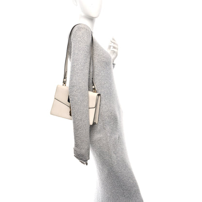 Gucci Calfskin Small Sylvie Shoulder Bag Off White 2 of 10