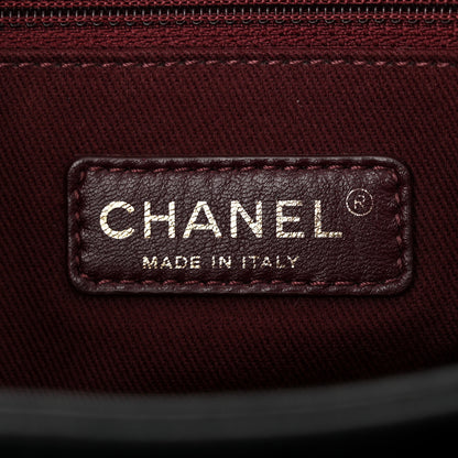 Chanel Calfskin Quilted Large Perfect Edge Flap Black 6 of 10