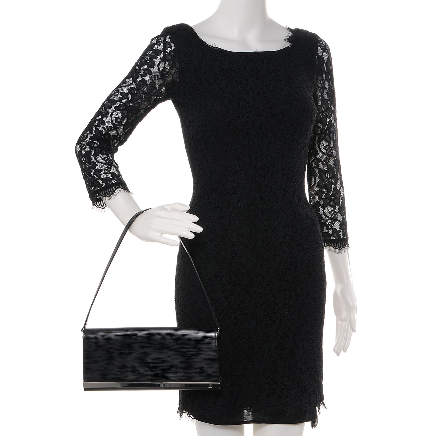 Epi Sevigne Clutch Black