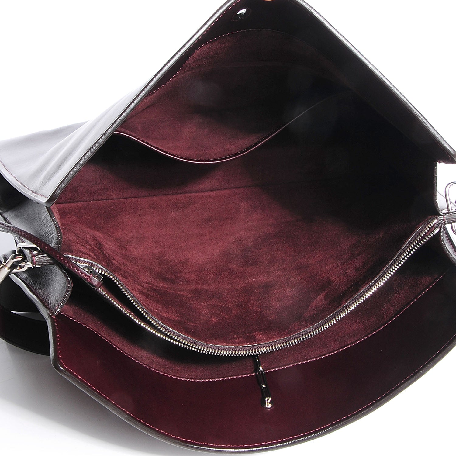 Celine Smooth Calfskin New Shoulder Bag Burgundy 7 of 10