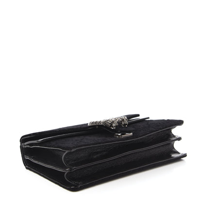 Gucci Velvet GG Monogram Small Dionysus Shoulder Bag Black 4 of 11