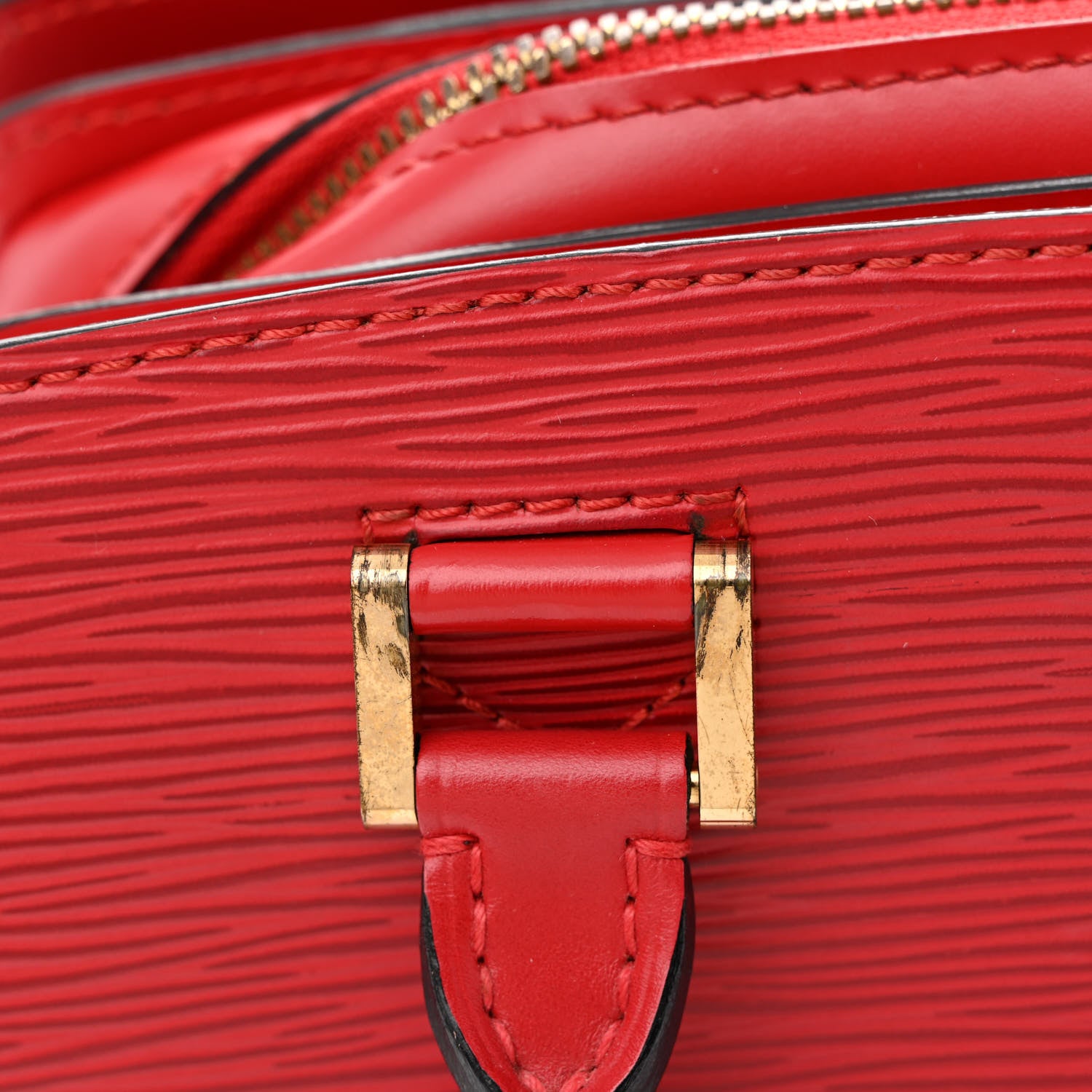 Louis Vuitton Epi Pont-Neuf Castillan Red 12 of 14