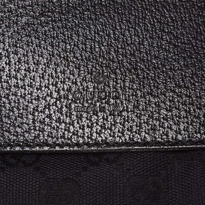 Gucci GG Monogram Double Pocket Belt Bag Black 8 of 13