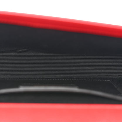 Saint Laurent Grain De Poudre Classic Monogram Cassandre Clutch Dark Red 5 of 11
