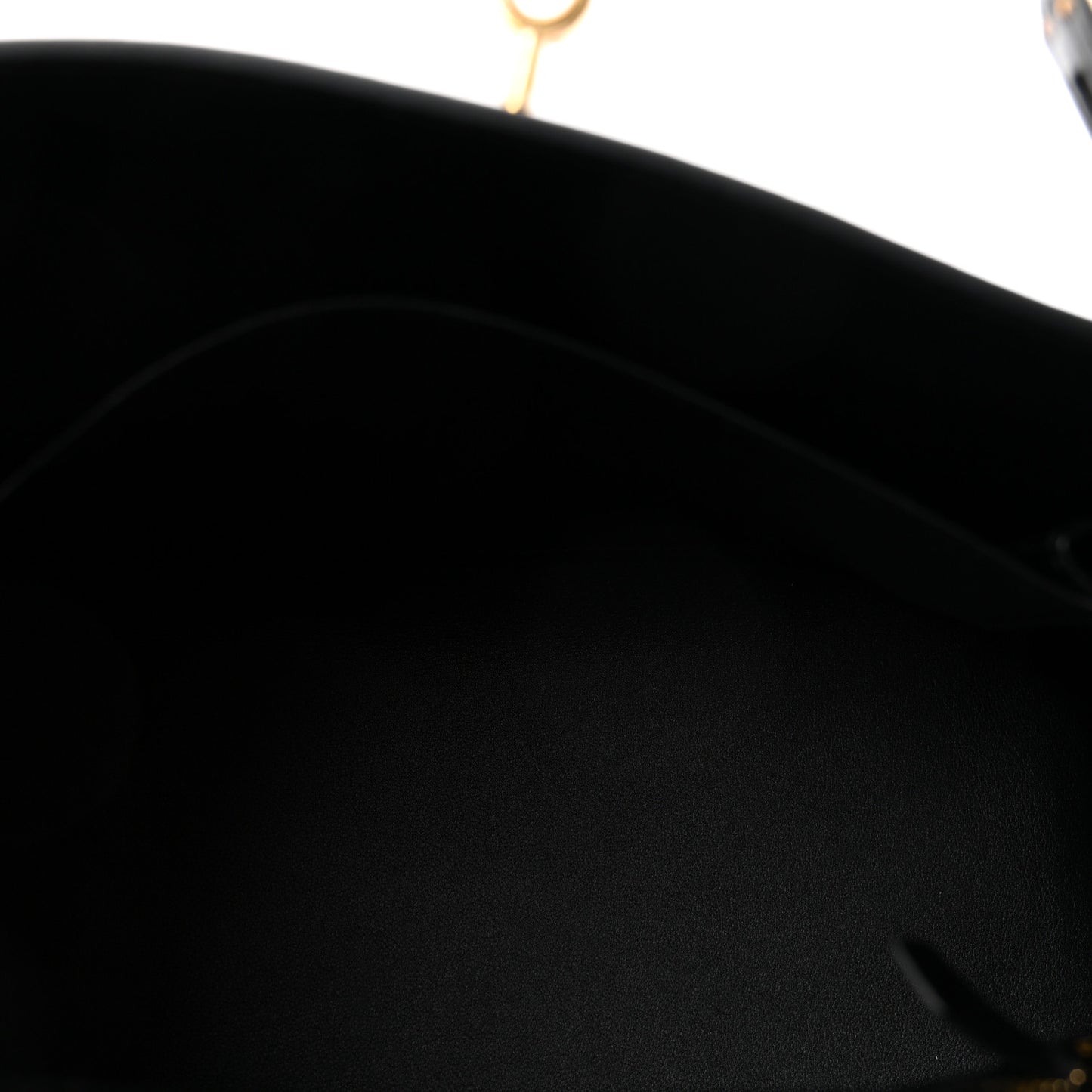 Cheri Calfskin Kelly Retourne 25 Black