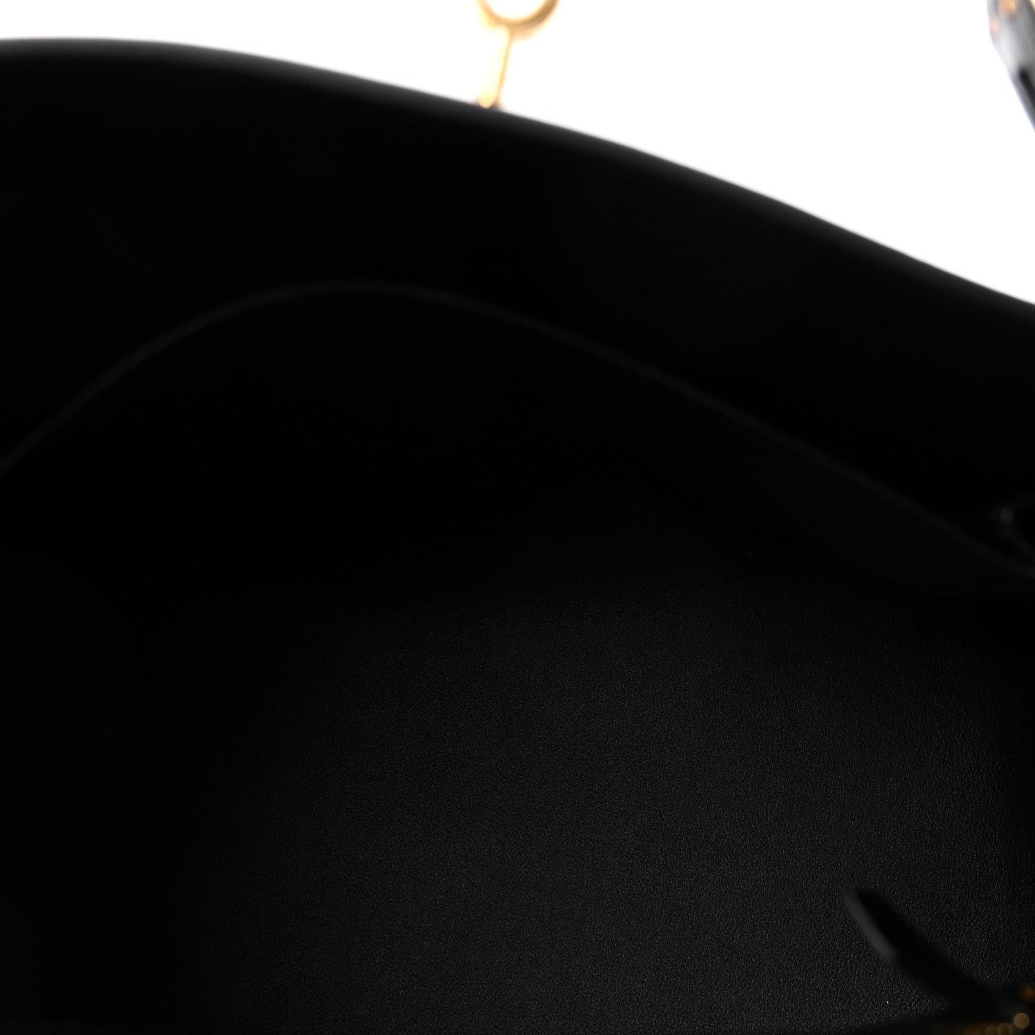 Hermes Cheri Calfskin Kelly Retourne 25 Black 5 of 10