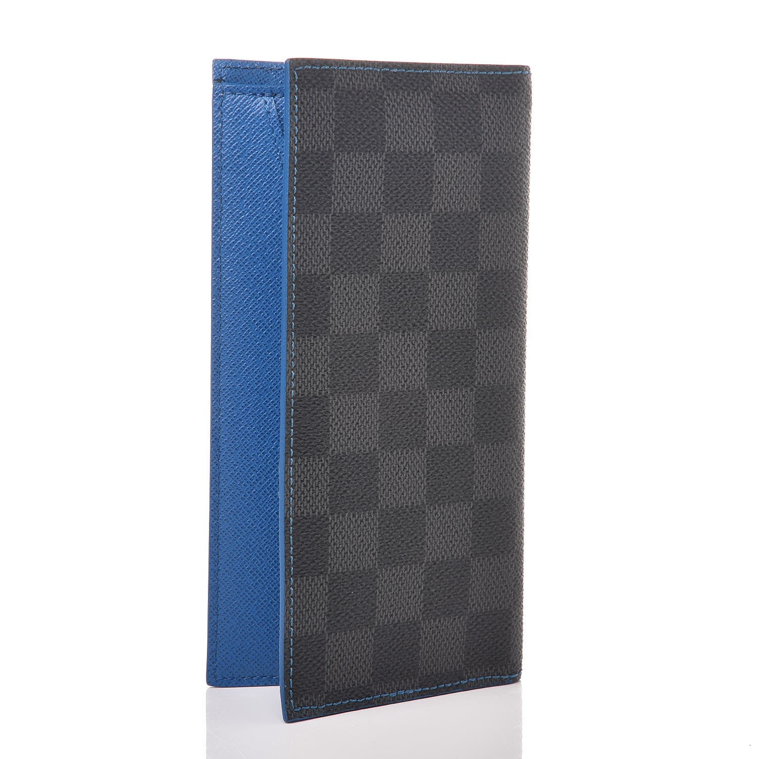 Louis Vuitton Damier Graphite Alexandre Wallet Blue 3 of 8