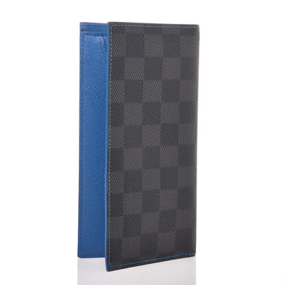Louis Vuitton Damier Graphite Alexandre Wallet Blue 3 of 8