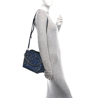 Louis Vuitton Mahina Bella Black Bleu Marine 2 of 14