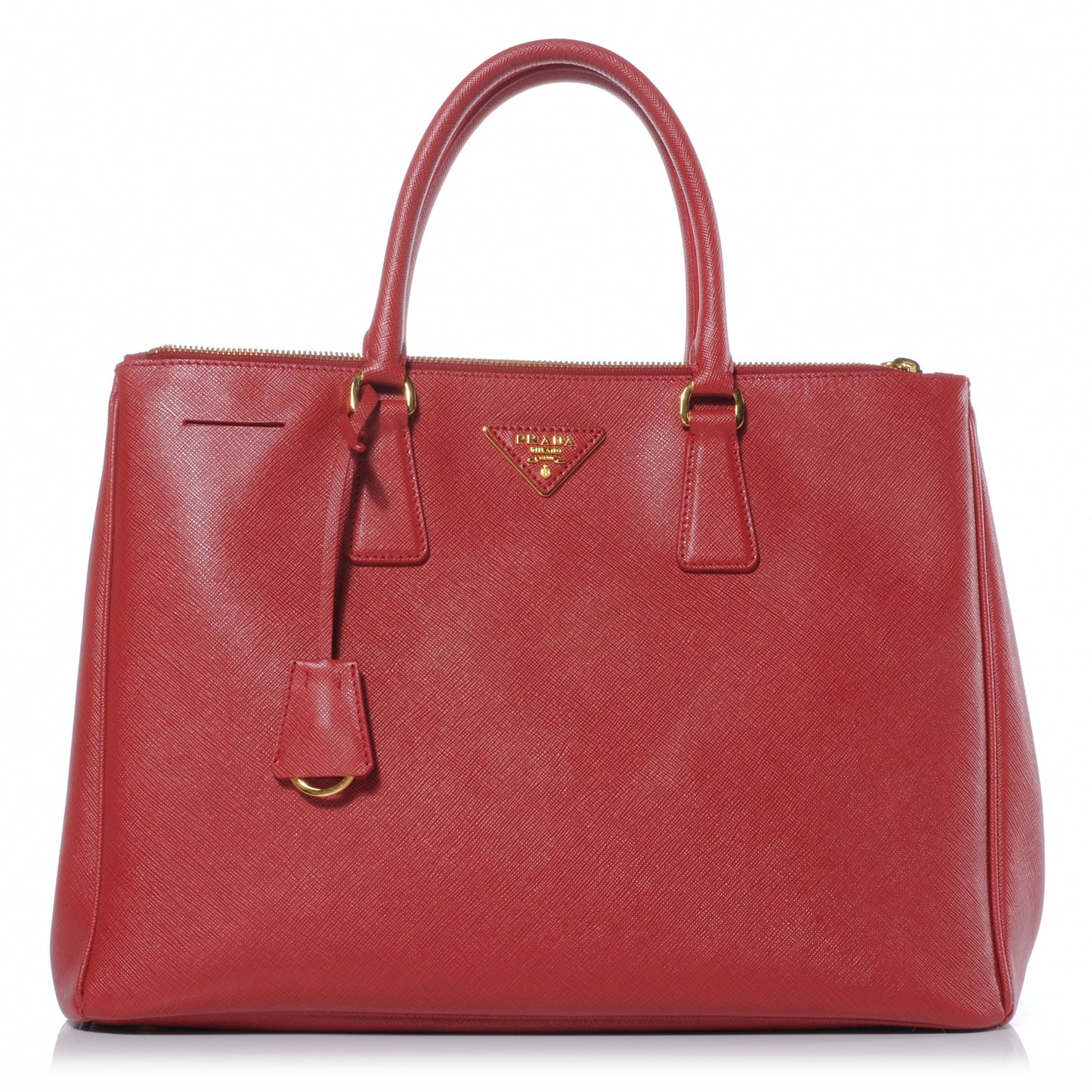 Saffiano Lux Tote Fuoco