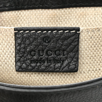 Gucci Pebbled Calfskin Small Soho Flap Crossbody Black 6 of 17