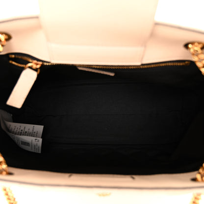 Versace Nappa Quilted Medusa Chain Bag Beige 5 of 10