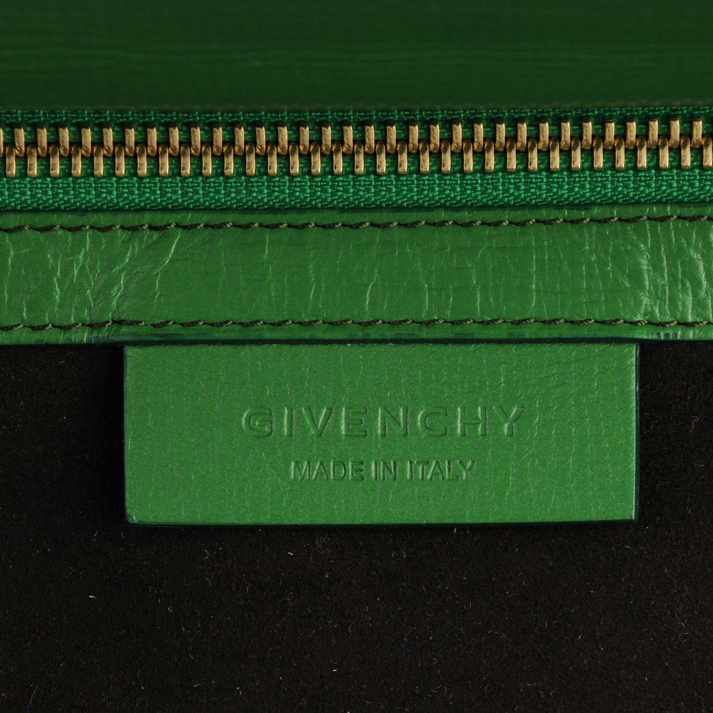 Textured Calfskin Medium Pandora Box Crossbody Bag Emerald