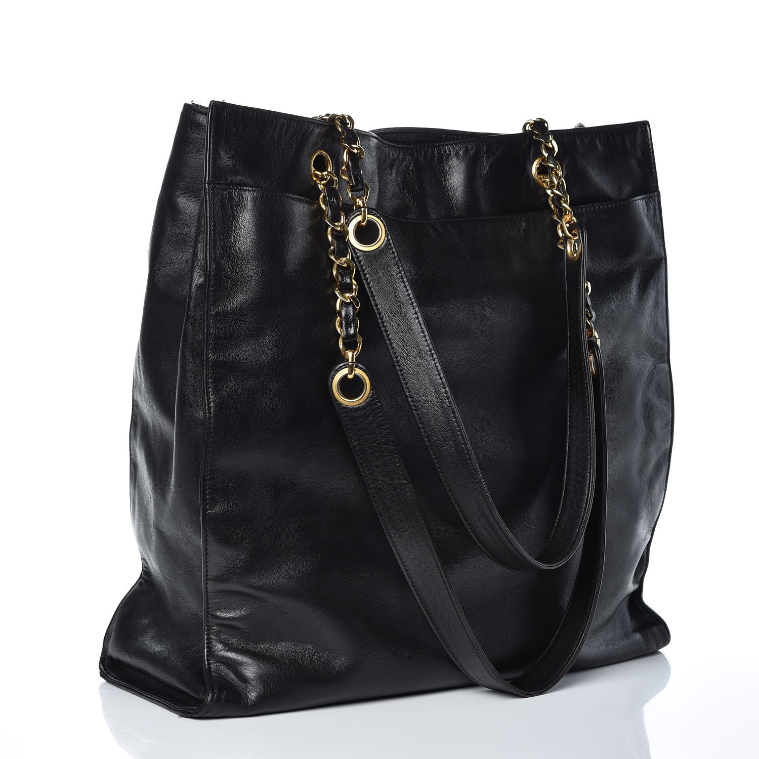 Chanel Lambskin CC Shoulder Bag Black 3 of 11