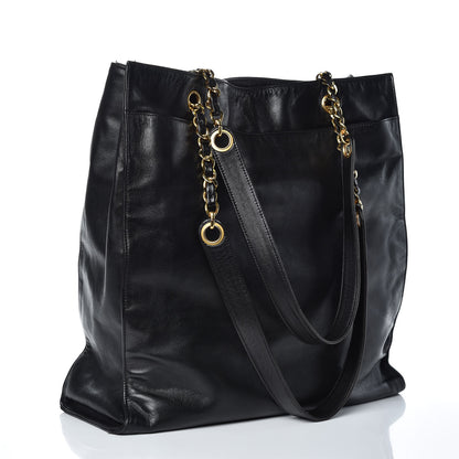 Chanel Lambskin CC Shoulder Bag Black 3 of 11