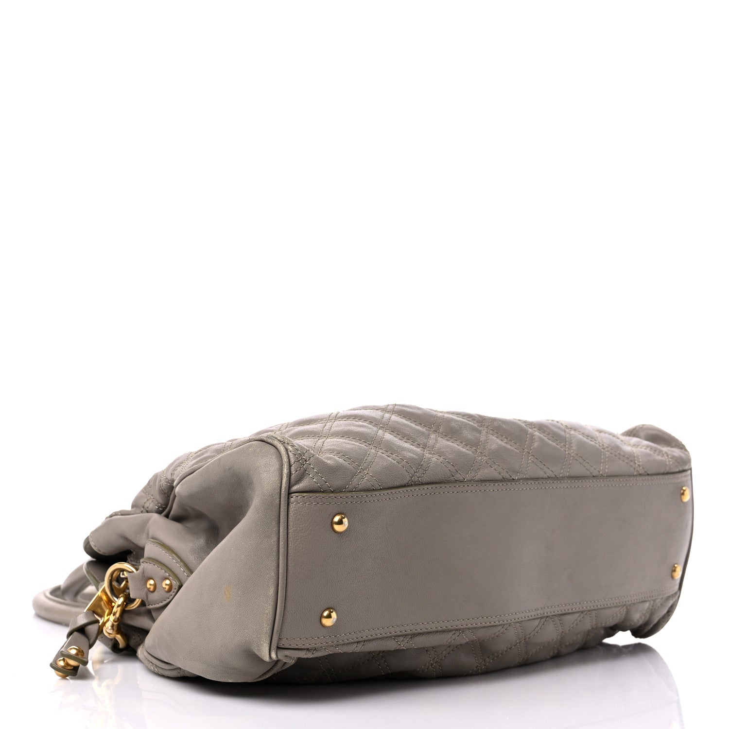 Marc Jacobs Calfskin Quilted Alyona Grey 4 of 24