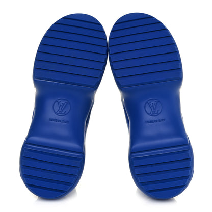 Louis Vuitton Calfskin Technical Nylon LV Archlight Sneakers 35 Blue 5 of 9
