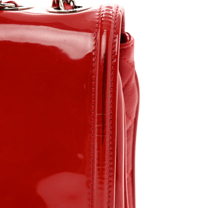 Chanel Vinyl Small Lipstick Flap Bag Red 11 of 12