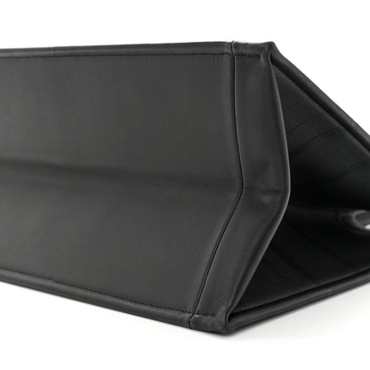 Christian Dior Calfskin Embossed Medium Book Tote Black 10 of 10