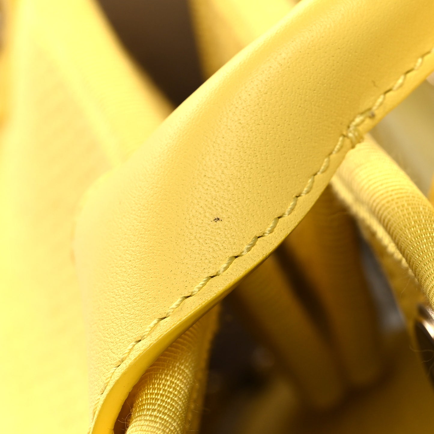 Mixed Fibers Small Deauville Tote Yellow