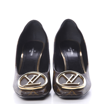 Louis Vuitton Monogram Madeleine Pumps 37 2 of 9