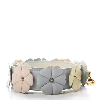Fendi Calfskin Flowerland Studded Strap You Dove 2 of 4