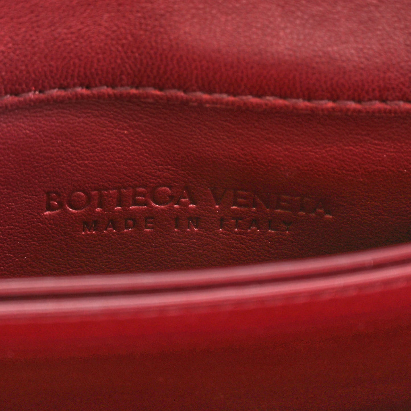 Nappa Intrecciato Crossbody Bordeaux