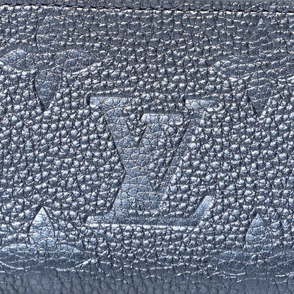 Louis Vuitton Metallic Empreinte Monogram Giant Key Pouch Navy Nacre 7 of 7