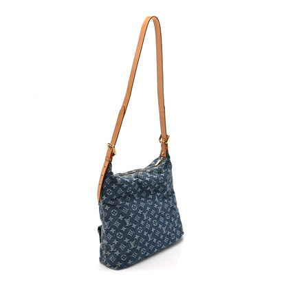 Louis Vuitton Denim Baggy GM Blue 3 of 12