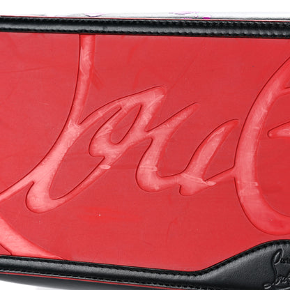 Christian Louboutin Calfskin In Love East West Cabata Tote Black Multicolor 21 of 21