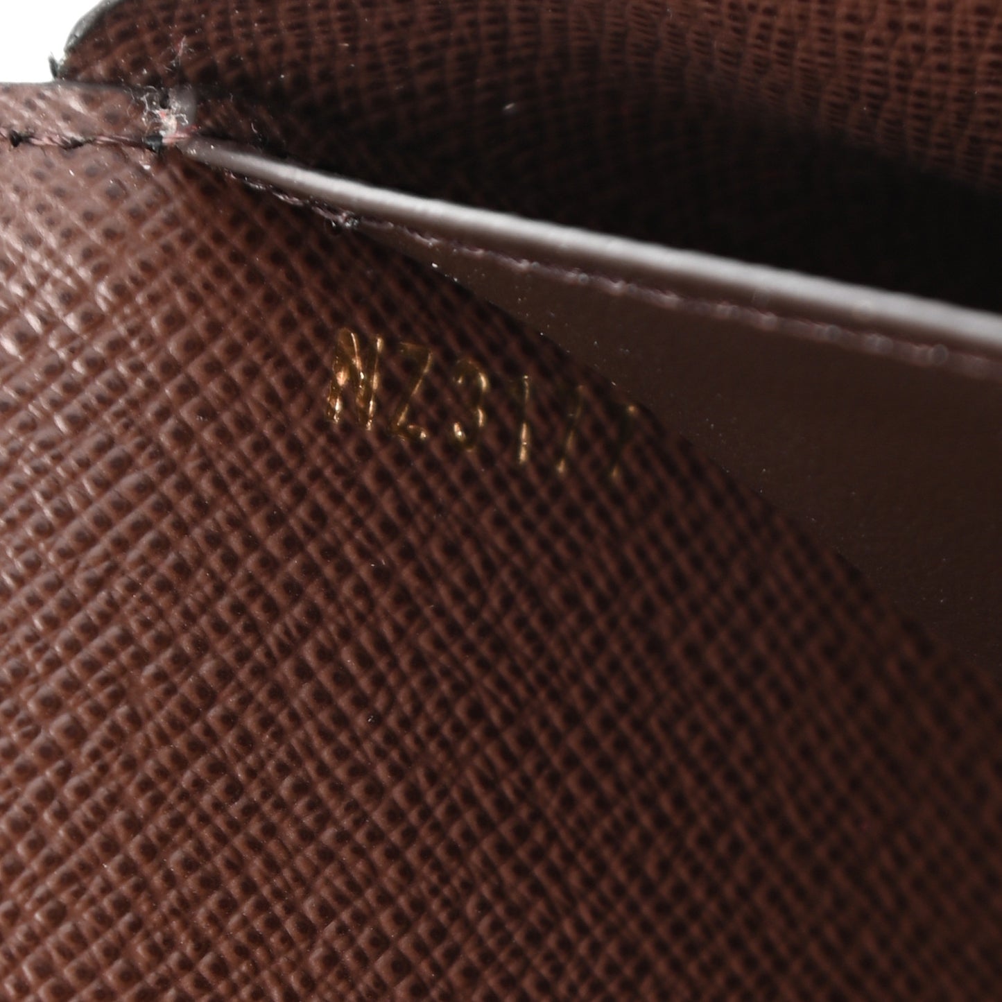 Damier Ebene Normandy Wallet Black