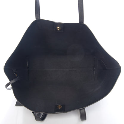 Saint Laurent Calfskin Large Shopping Tote Black 4 of 9