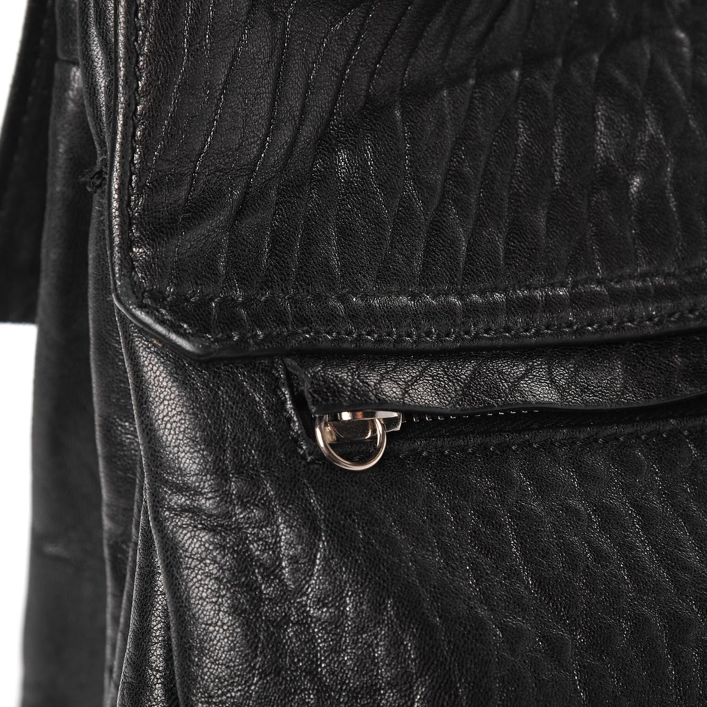 Sheepskin Rive Gauche Hobo Black