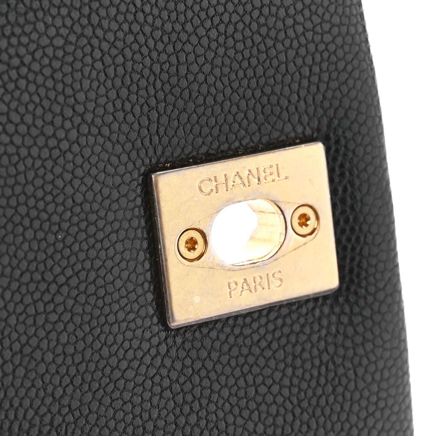Caviar Quilted Small Fashion Therapy Flap Bag Black