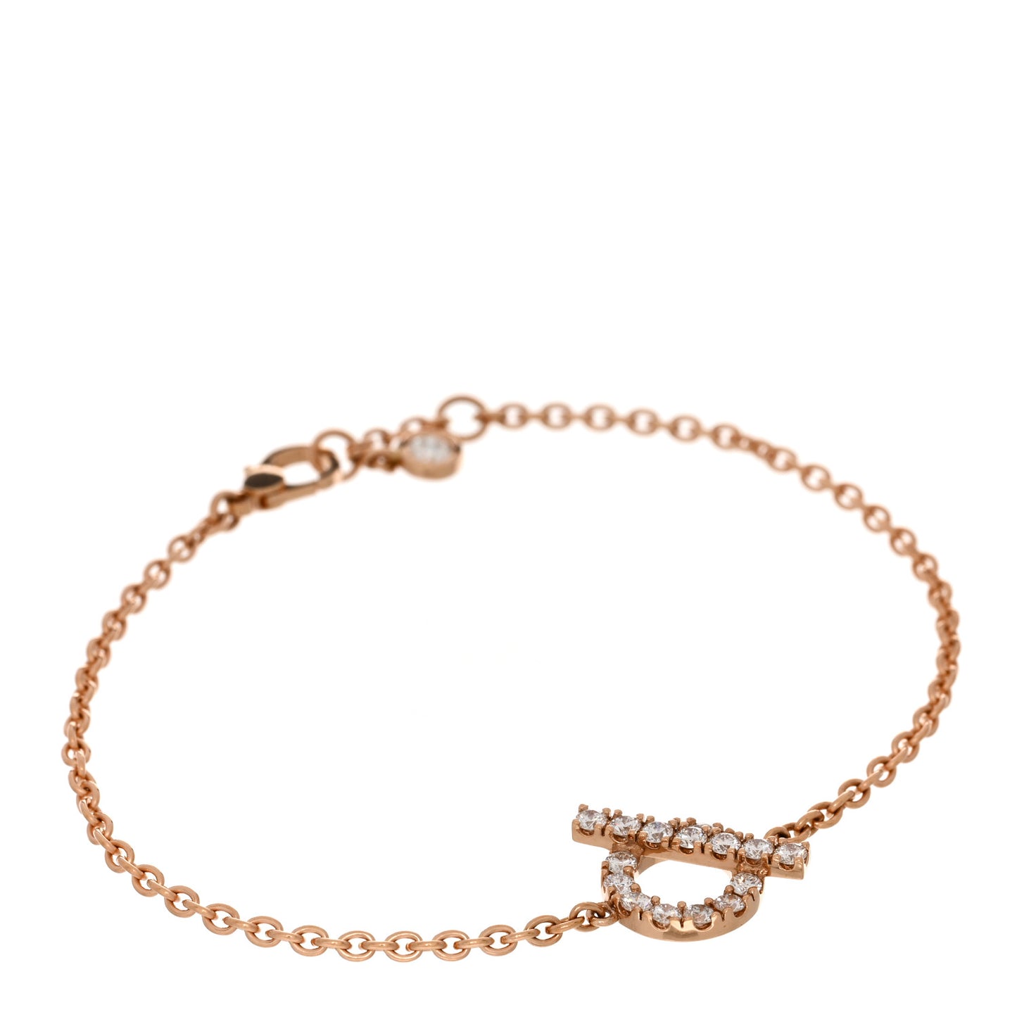 18K Rose Gold Diamond Finesse Bracelet ST
