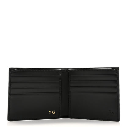 Gucci Guccissima Signature Dorian Bi-Fold Wallet Black 5 of 9