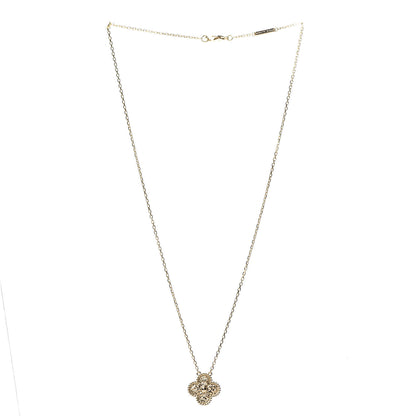 Van Cleef & Arpels 18K Yellow Gold Vintage Alhambra Pendant Necklace 3 of 7