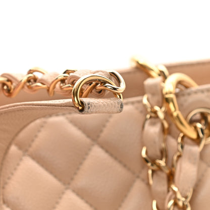 Chanel Caviar Quilted Grand Shopping Tote GST Beige 18 of 18