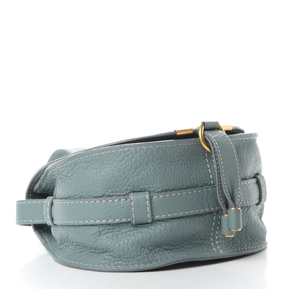 Chloe Calfskin Mini Marcie Round Crossbody Bag Faded Blue 4 of 11