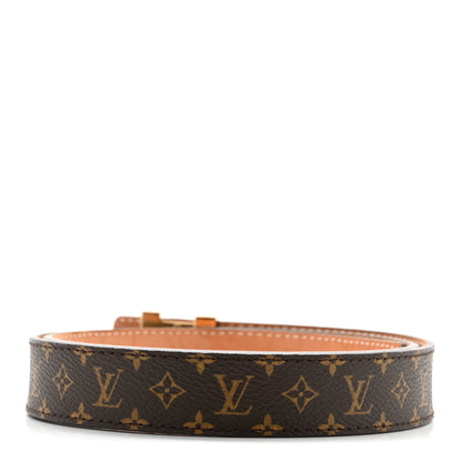 Louis Vuitton Mini Monogram 25mm LV Initiales 80 32 Belt 2 of 8