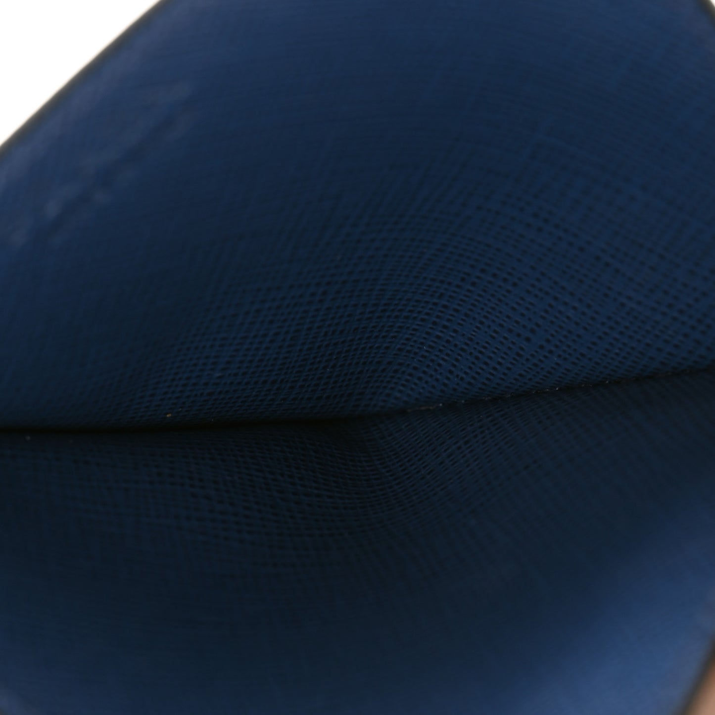 Saffiano Card Case Blue