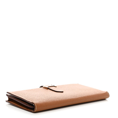 Hermes Epsom Bearn Gusset Wallet Gold 4 of 15