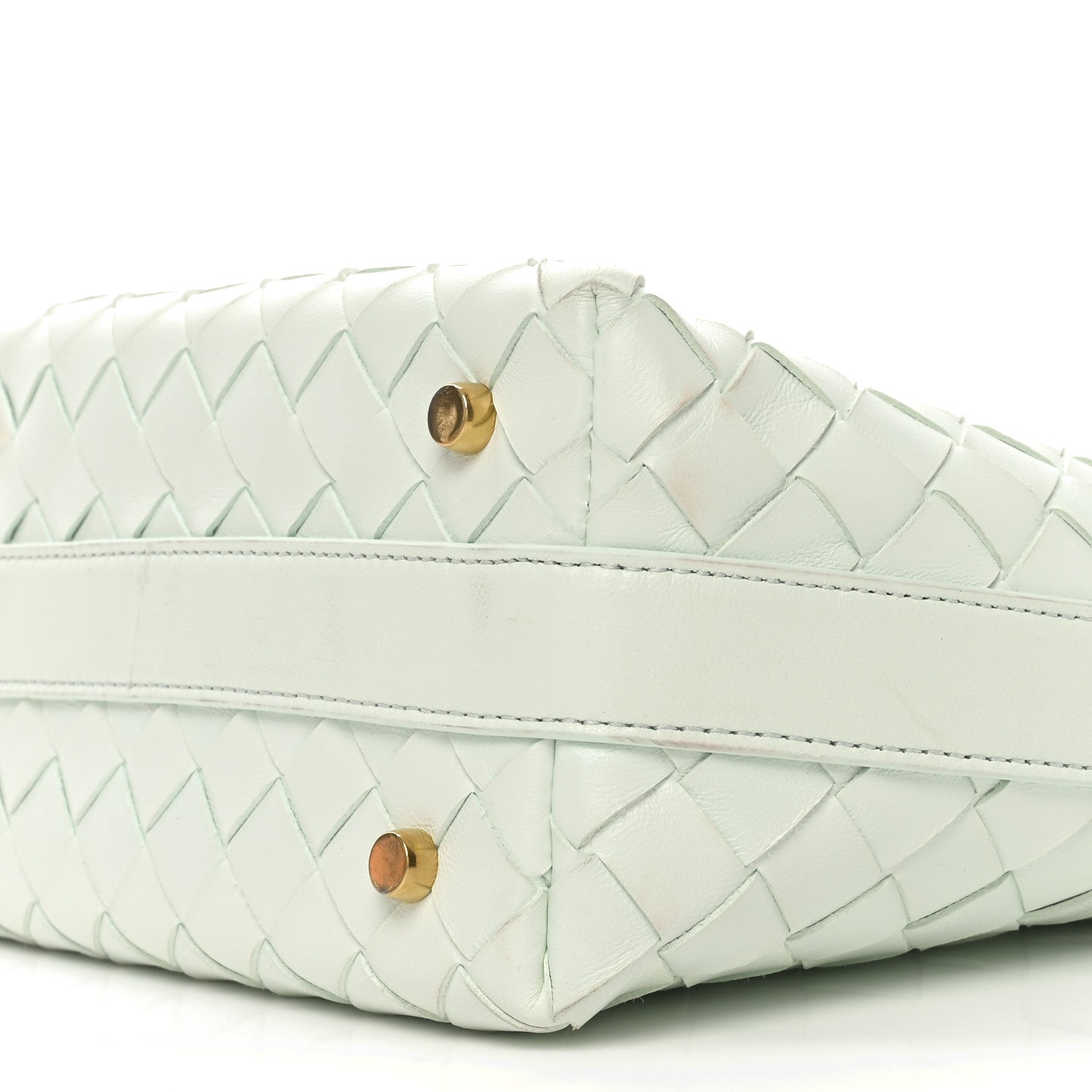 Bottega Veneta Calfskin Nappa Intrecciato Mini Wallace Glacier Muse 11 of 11