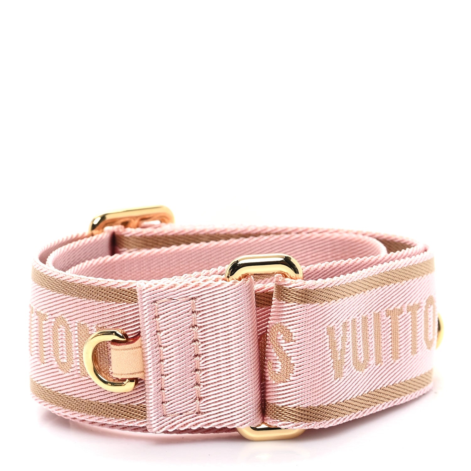 Louis Vuitton Monogram Multi Pochette Accessories Bandouliere Shoulder Strap Rose Clair 3 of 5