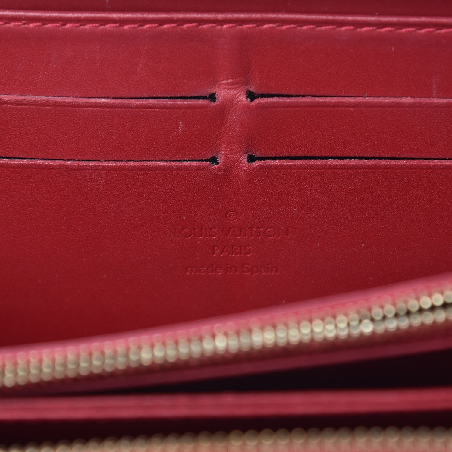 Louis Vuitton Vernis Zippy Wallet Pomme D'Amour 6 of 13