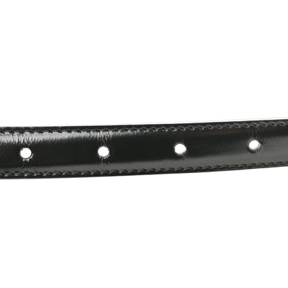 Celine Box Calfskin Medium 25mm Triomphe Belt 90 36 Black 3 of 6