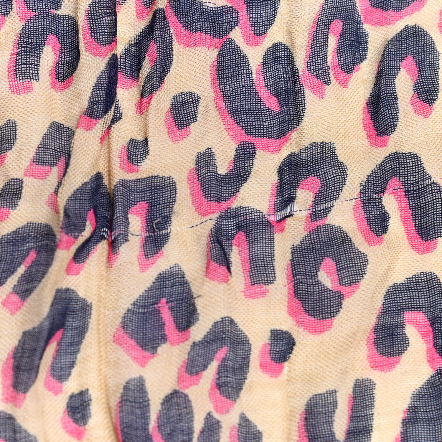 Louis Vuitton Cashmere Silk Leopard Etole Stole Multicolor 6 of 8