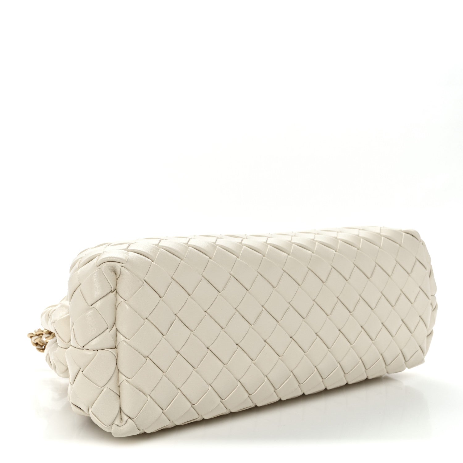 Bottega Veneta Nappa Intrecciato Teen The Lauren 1980 Clutch With Chain String 4 of 11