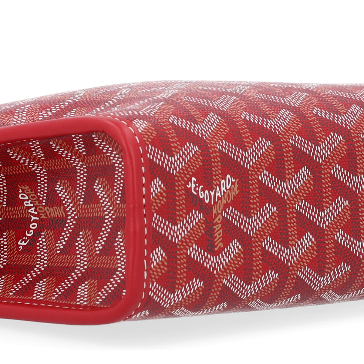 Goyardine Jouvence Toiletry Pouch MM Red